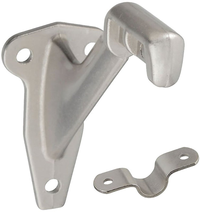 National Hardware N830-132 Handrail Bracket, Die-Cast Zinc, Satin Nickel