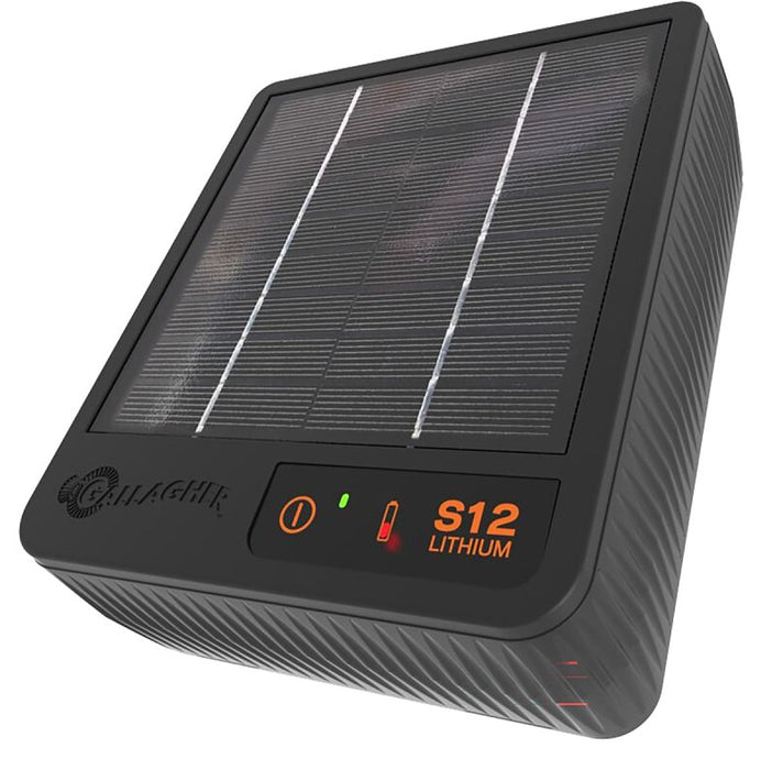 Gallagher G349414 Solar Fence Energizer, Lithium-Ion Battery, 4 miles Fence Distance