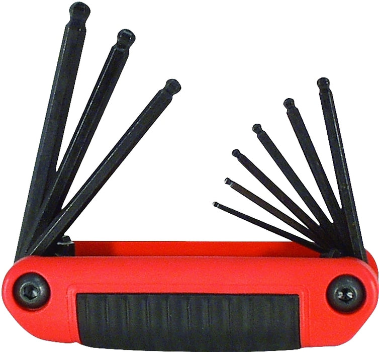 Eklind 25919 Hex Key Set, Includes: 5/64 to 1/4 in Keys, 9-Piece