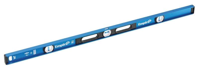 Empire 500 Series 500m.48 I-Beam Level, 48 in L, 3-Vial, Magnetic, Aluminum, Blue