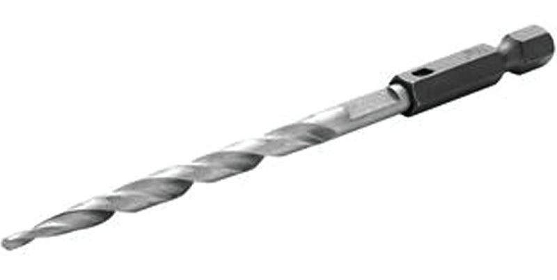 Irwin 1882787 Replacement Drill Bit, 9/64 in Dia, Countersink, Widened Flute, 1/4 in Dia Shank