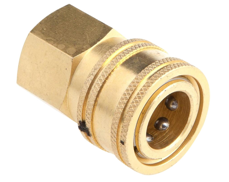 Forney 75129 Coupler, 3/8 in Connection, FNPT, Brass