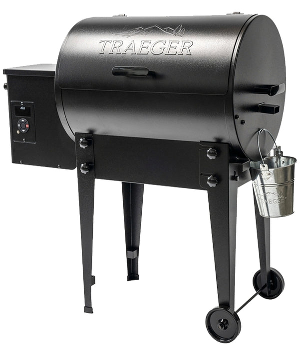 Traeger TFB30KLF TRGR TLGTR 20 BK PLLT, 19000 Btu, 300 sq-in Primary Cooking Surface, Truck Bed Storage, Black