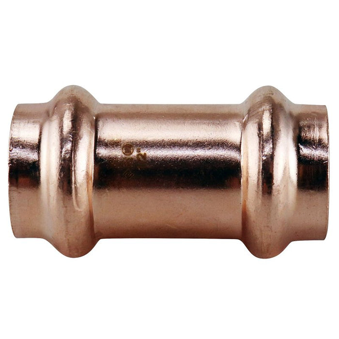 Apollo XPRC1250JR Coupling with Stop, 1/2 in, Press Fit, Copper, 300 psi Pressure