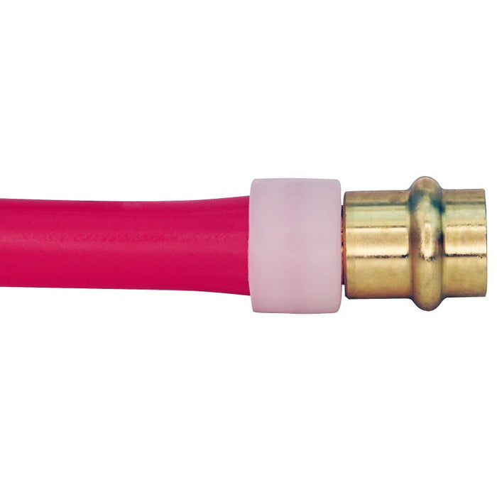 Apollo EPXPR1212 Adapter, 1/2 in, PEX A Barb x Press Fit, Brass, 200 psi Pressure