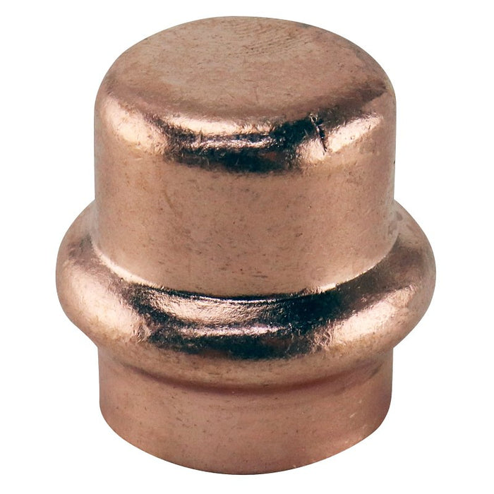 Apollo XPRCAP12 Tube Cap, 1/2 in, Press Fit, Copper, 300 psi Pressure