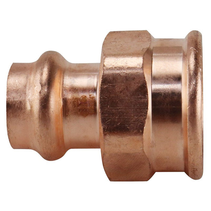 Apollo XPRFA1234 Adapter, 1/2 x 3/4 in, FPT x Press Fit, Copper, 300 psi Pressure