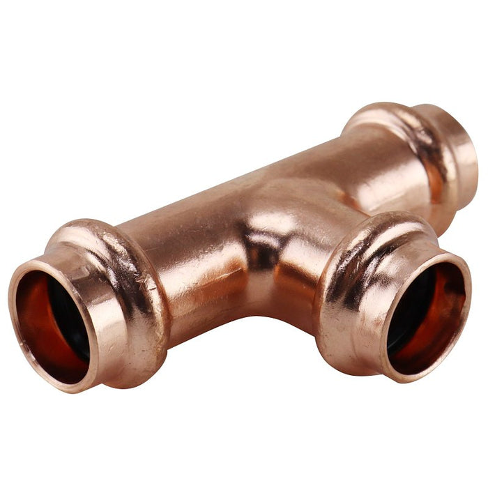 Apollo XPRT12 Tee, 1/2 in, Press Fit, Copper, 300 psi Pressure