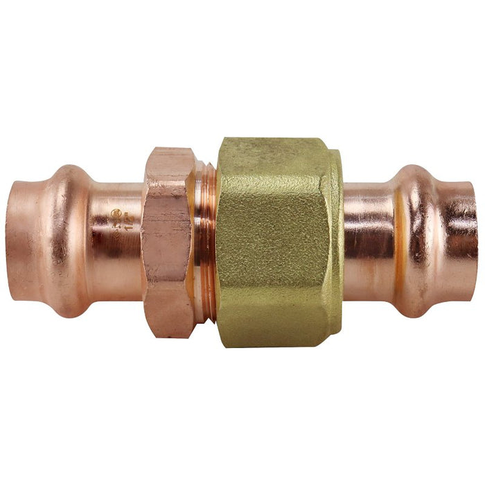 Apollo XPRU12 Union, 1/2 in, Press Fit, Copper, 300 psi Pressure