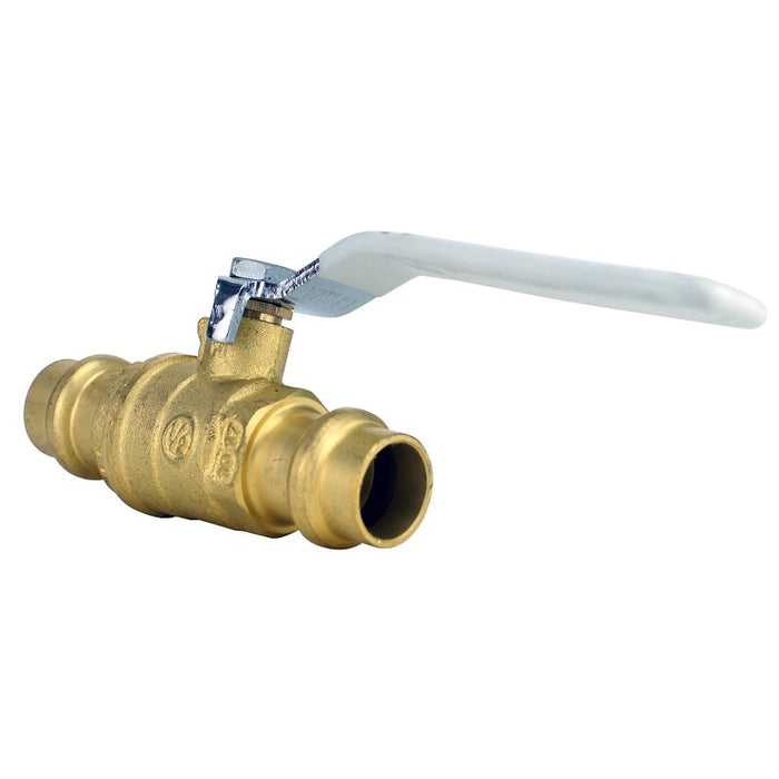 Apollo 94VLF Series 94VLF10301TMG Ball Valve, 1/2 in Connection, Press Fit, 250 psi Pressure, Brass Body