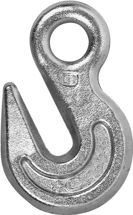 Campbell T9001624 Eye Grab Hook, 3/8 in, 5400 lb Working Load, 43 Grade, Steel, Zinc