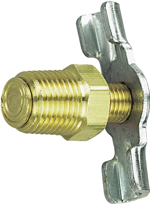 Tru-Flate 21-557GS Drain Cock, Brass