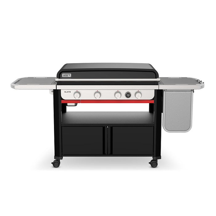 Weber 1500216 Griddle Grill, Liquid Propane, 4-Burner, Black