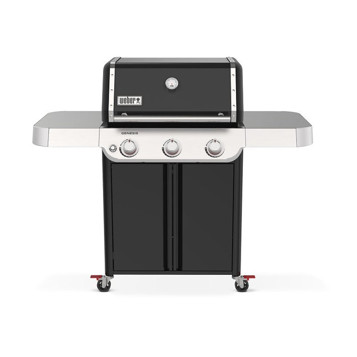 Weber 1500010 Gas Grill, 39,000 Btu, Liquid Propane, 3-Burner, 513 sq-in Primary Cooking Surface, Black