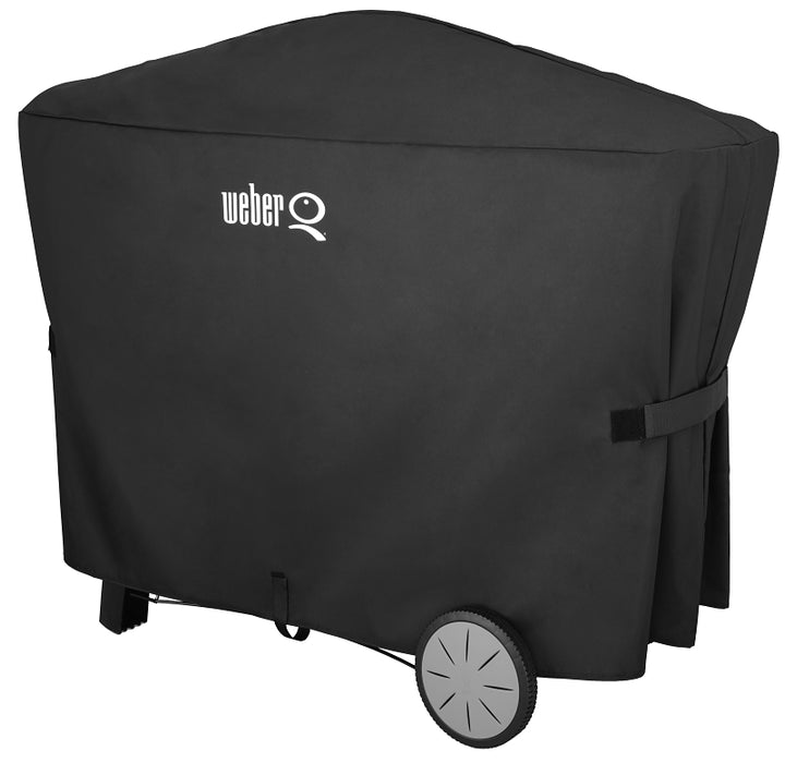 Weber 7112 Premium Grill Cover, For: Weber® Q 2000 Series Grills With Q Cart And Weber® Q 3000 Series Grills