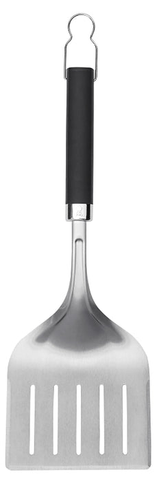 Weber Precision Series 6770 Wide Grill Spatula, Stainless Steel Blade, Stainless Steel, Soft-Touch Handle, 18 in OAL