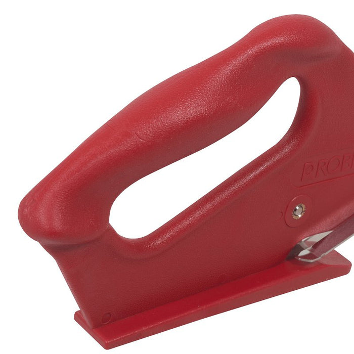 Roberts 10-154-3 Universal Seam Cutter, Slotted Blade, Steel Blade, Red Handle