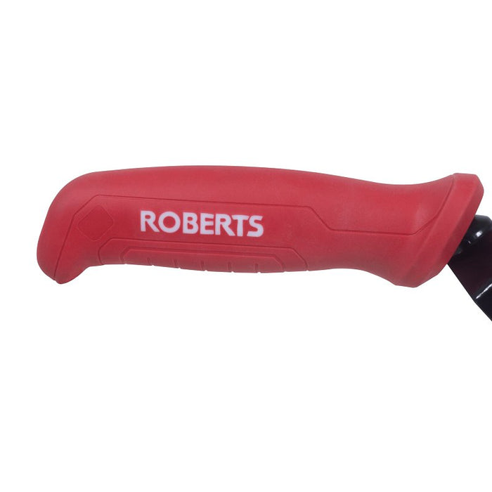 Roberts 10-169 Star Wheel Carpet Seam Roller, 4 in Dia Roller, Steel Roller, Soft-Grip Handle, Rubber Handle