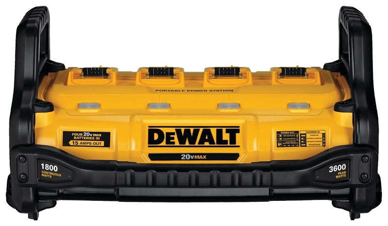 DEWALT DCB1800B Power Station and Simultaneous Battery Charge, 120 V Input, 4 Ah, 2 hr Charge, Battery Included: No