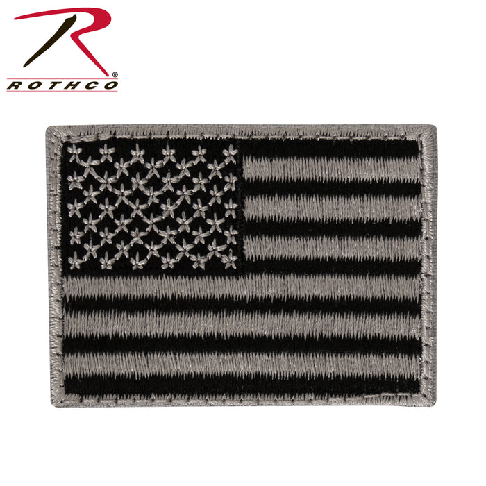 Rothco Mini US Flag Patch With Hook Back