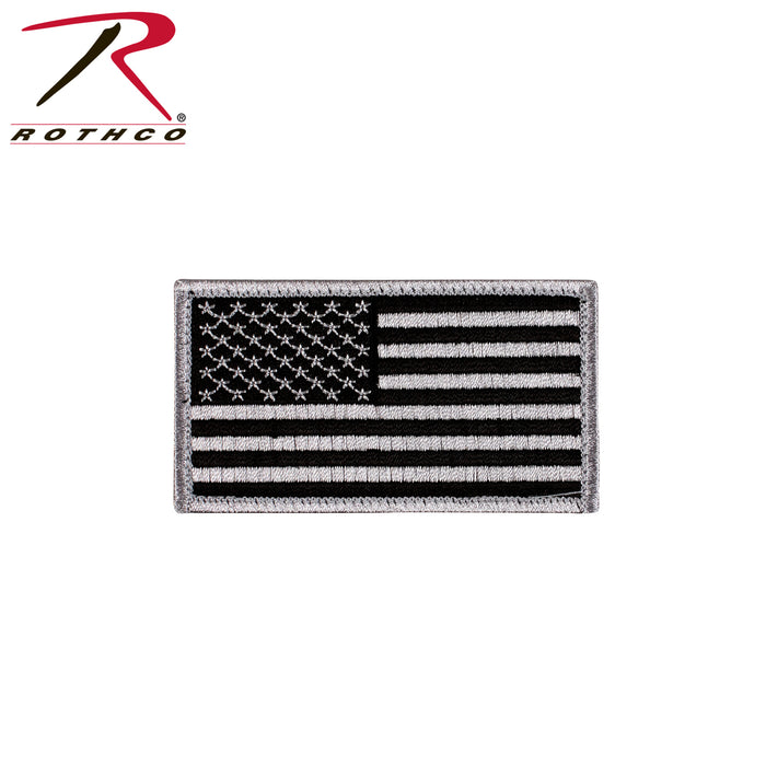 Rothco Mini US Flag Patch With Hook Back