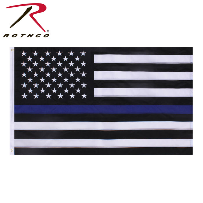 Rothco Deluxe Thin Blue Line Flag