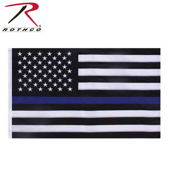 Rothco Deluxe Thin Blue Line Flag