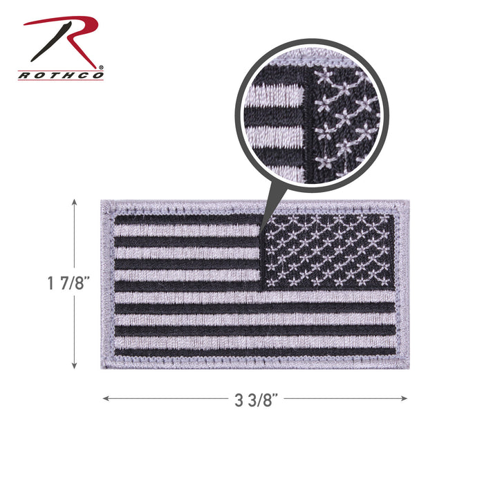 Rothco American Flag Patch - Hook Back