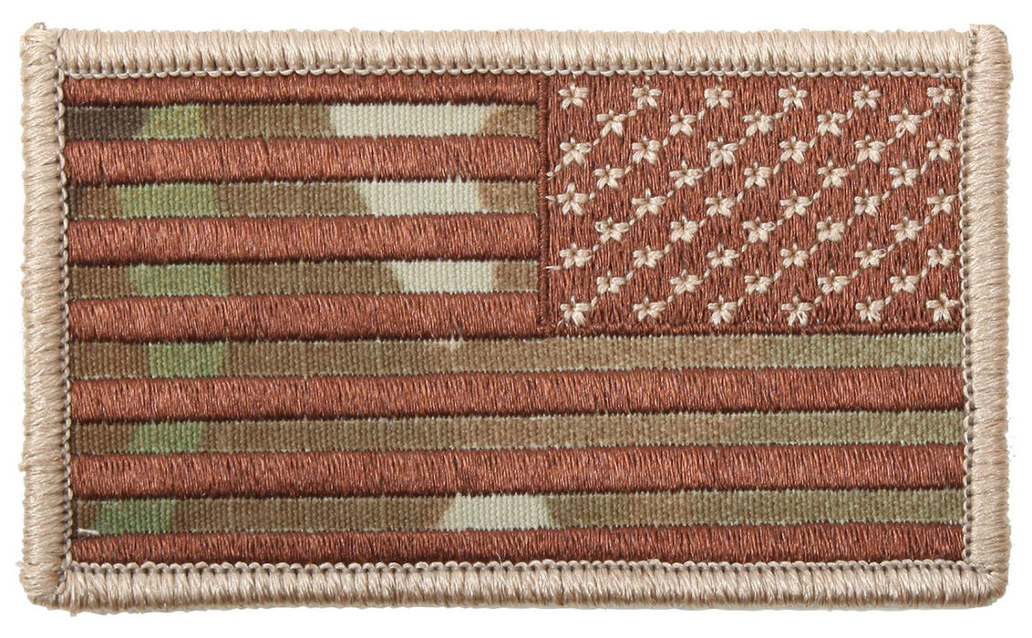 Rothco American Flag Patch - Hook Back