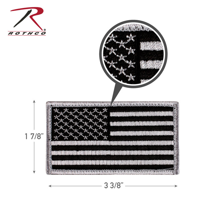 Rothco American Flag Patch - Hook Back