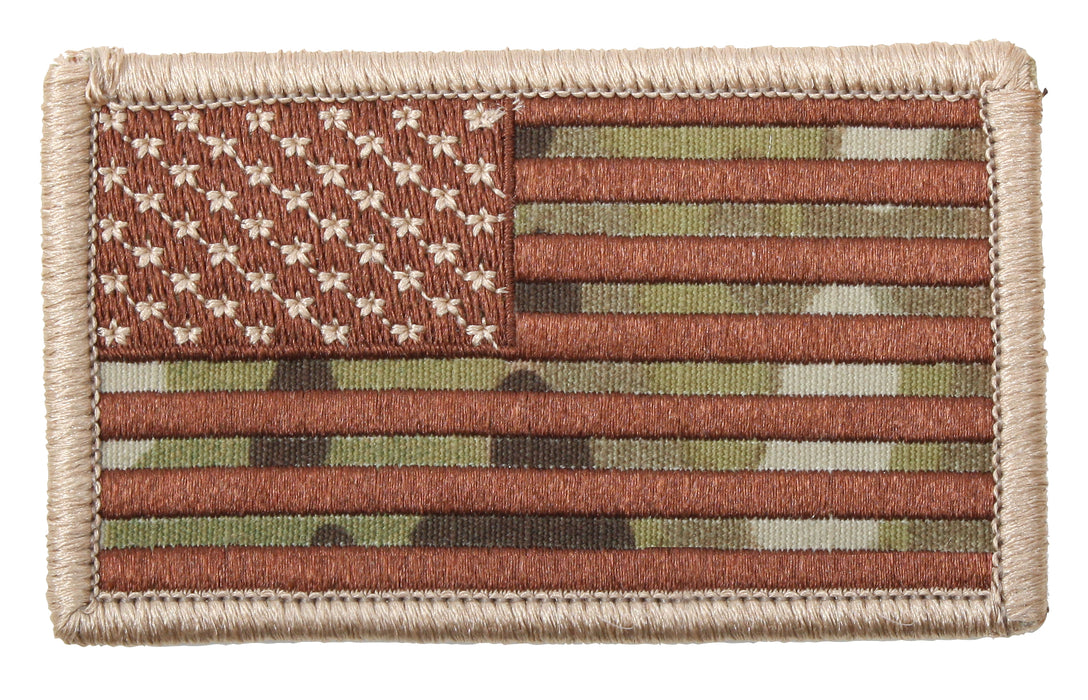 Rothco American Flag Patch - Hook Back