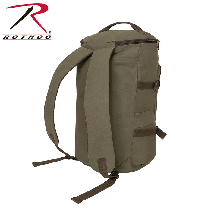 Rothco Convertible Canvas Duffle / Backpack - 19 Inches