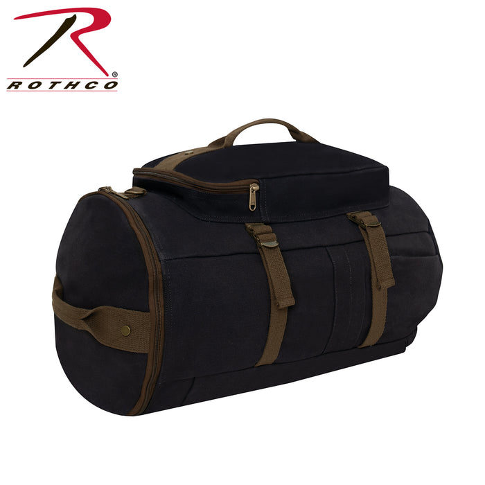 Rothco Convertible Canvas Duffle / Backpack - 19 Inches