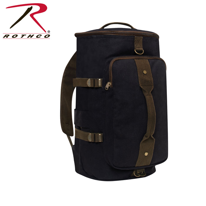 Rothco Convertible Canvas Duffle / Backpack - 19 Inches