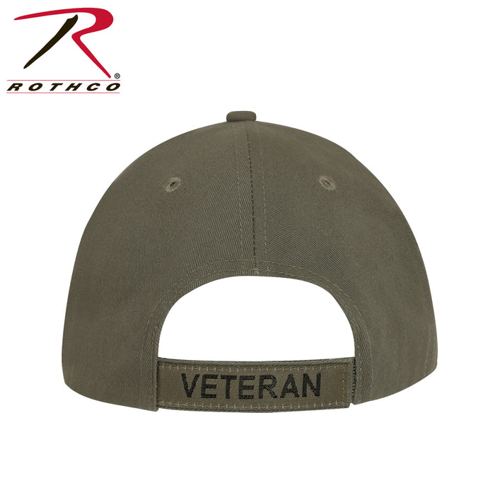 Rothco Deluxe Low Profile Military Branch Veteran Cap