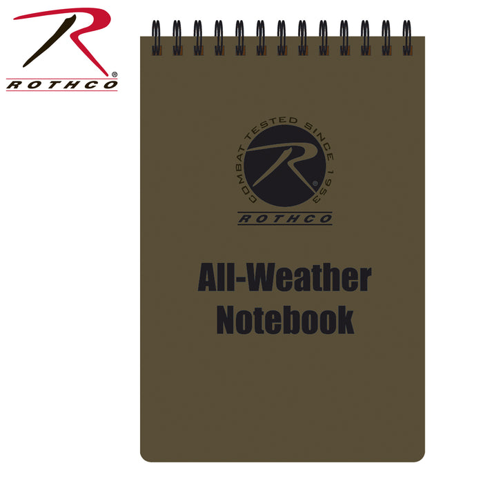 Rothco All-Weather Waterproof Notebook