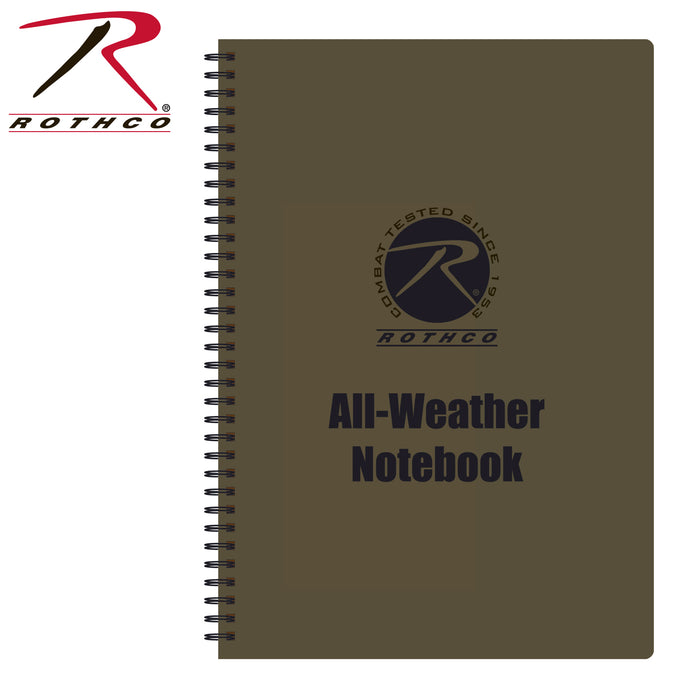 Rothco All-Weather Waterproof Notebook