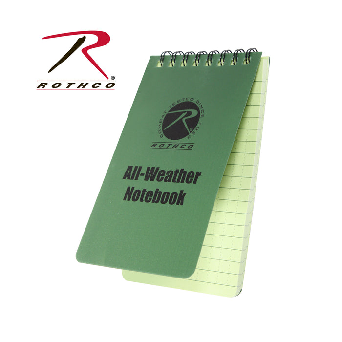 Rothco All-Weather Waterproof Notebook