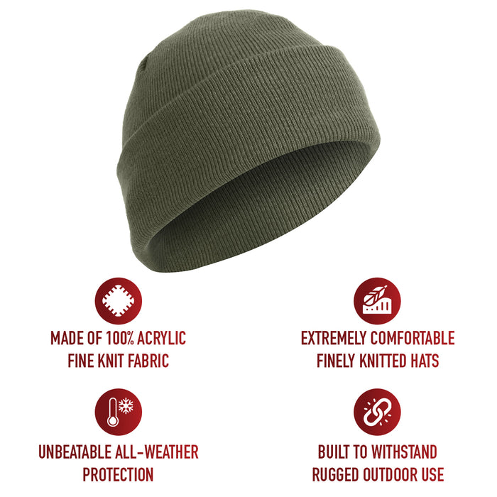 Rothco Deluxe Fine Knit Watch Cap