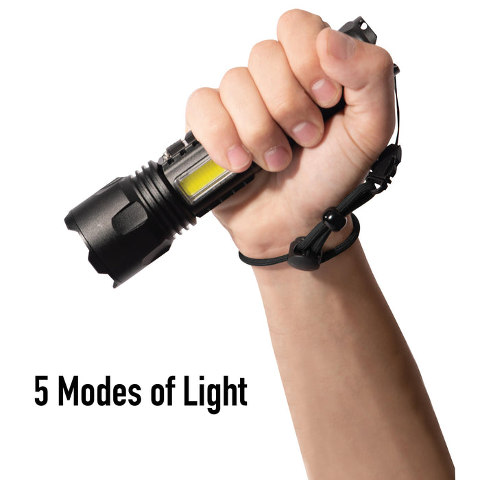 Rothco Rechargeable LED Tactical Task Light with Zoom - 2000 Lumens