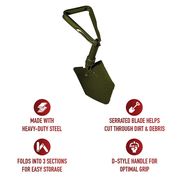 Rothco Deluxe Tri-Fold Shovel