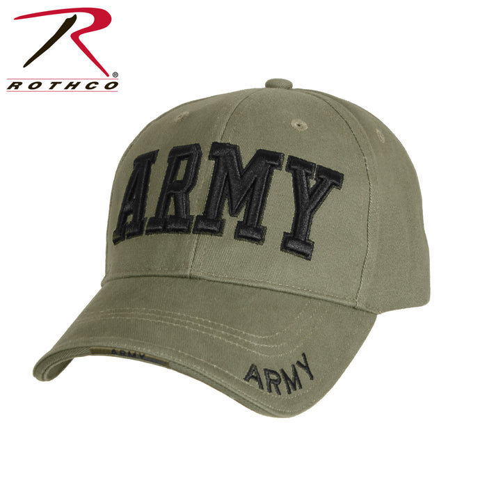 Rothco Deluxe Army Embroidered Low Profile Insignia Cap