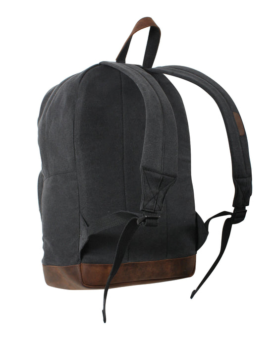 Rothco Vintage Canvas Teardrop Backpack With Leather Accents