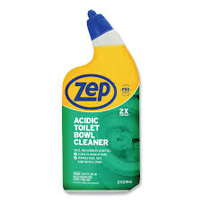 Zep Acidic Toilet Bowl Cleaner, Mint, 32 oz Bottle - DS ZPEZUATBC32EA
