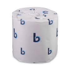 Boardwalk Two-Ply Toilet Tissue, Standard, Septic Safe, White, 4 x 3, 500 Sheets/Roll, 96 Rolls/Carton - DS BWK6145