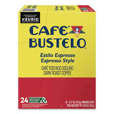 Café Bustelo Espresso Style K-Cups, 24/Box - DS GMT6106
