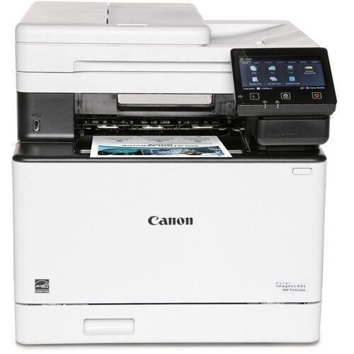 Canon imageCLASS MF753Cdw Wireless Laser Multifunction Printer - Color - White - CNM5455C010