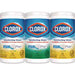 Clorox Disinfecting Wipes, Value Pack, Bleach Free Cleaning Wipes, 1-Ply, 7x8, Fresh Scent/Citrus Blend, White, 75/Canister, 3/Pack - DS CLO30208PK