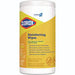 Clorox Disinfecting Wipes, 1-Ply, 7 x 8, Lemon Fresh, White, 75/Canister - DS CLO15948EA