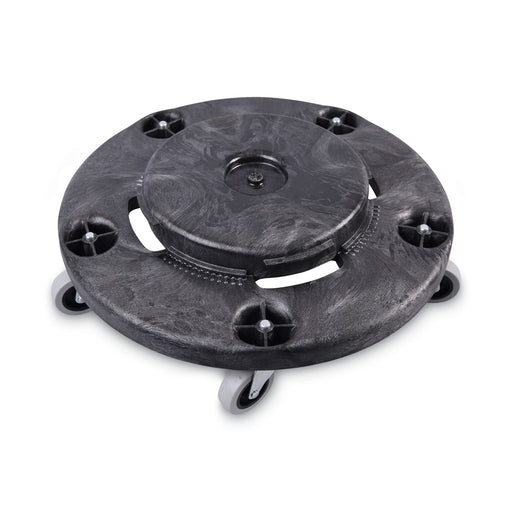 Boardwalk Refuse Container Utility Dolly, 300 lb Capacity, 18.25" Diameter, Gray - DS BWKDOLLY